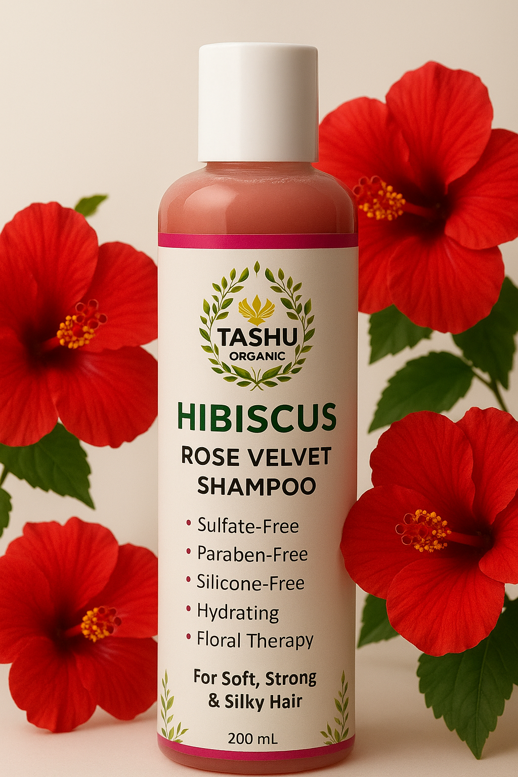Hibiscus Rose Velvet Shampoo